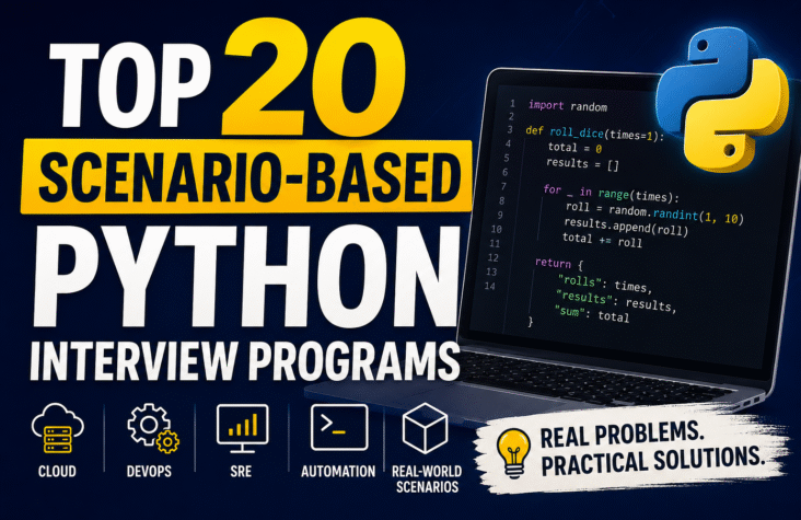 Top 20 Scenario-Based Python Interview Programs Every Engineer Should Know